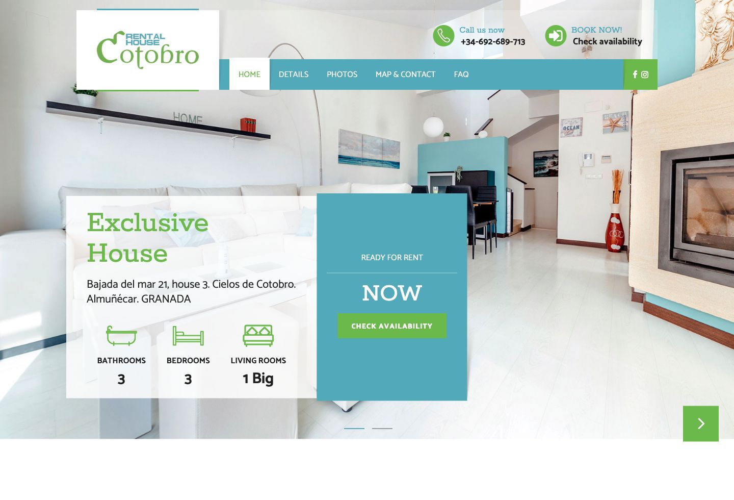 Captura de Cotobro Rental House